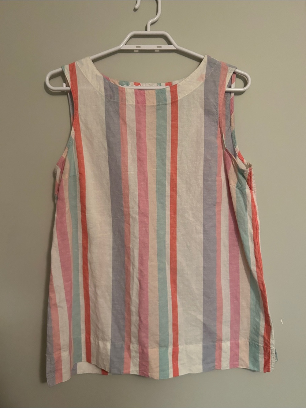 100% linen top